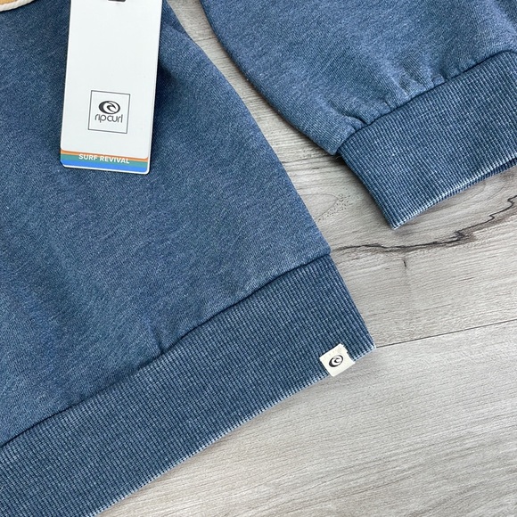 🔆RIP CURL🔆 GOLDEN STATE CREW RETRO SWEATSHIRT - Picture 9 of 13